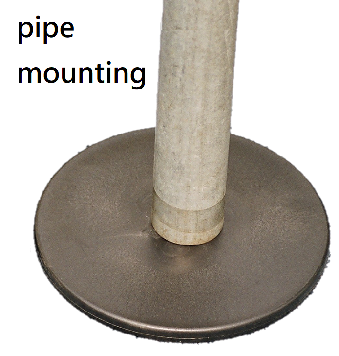 Pipe mountain on DJ-300N sink prevent plastic disk without latch