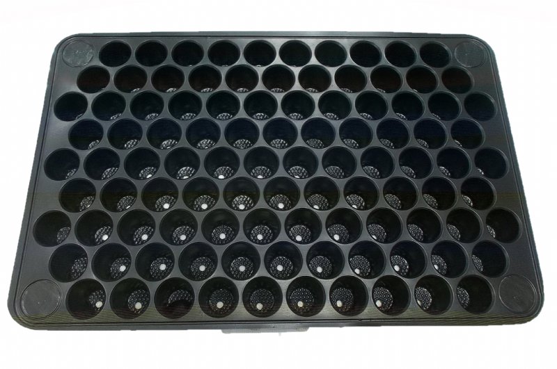 Seedling tray with different sizes cells and quantity for various crop nursery from seed growing to seedling for transplanting